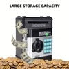 Number Bank Coin & Bill Safe